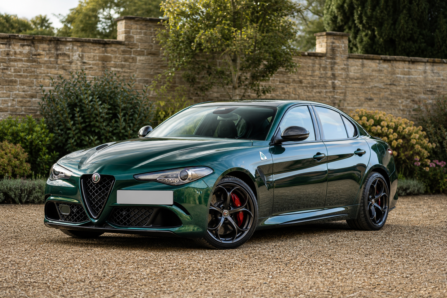 Montreal Green Alfa Romeo Giulia Quadrifoglio